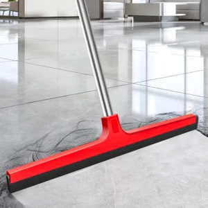EVA Durable Eco Friendly Straight Handle Floor Squeegee for Patio and Glass