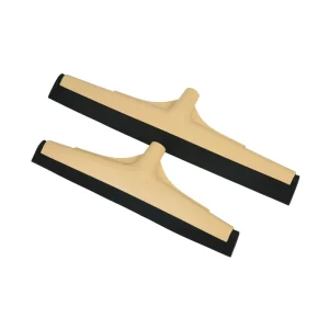 EVA Floor Squeegee with Eco Friendly Plastic Handle for Bathroom Tile Wood Floor Glass Shower Pool Cleaning