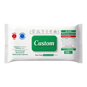 Easy Clean All Purpose Cleaning Wipes Custom Cleansing Wipes for Household Use Disposable Chemical Free Wet Tissue