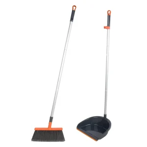 Easy Combination Long Handle Modern Style Broom Dustpan Set