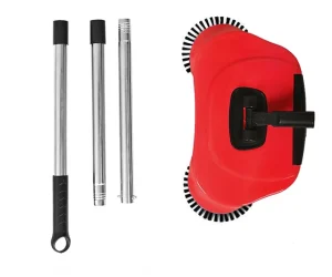 Easy Home 360 Rotate Cordless Magic 3 in 1 Manual Plastic Broom Head Hand Push Floor Clean Sweeper