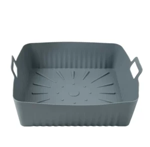 Easy to Use Reusable Food Grade Silicone Pot for Air Fryer Basket Liners with Handle Baking Accessories Kitchen Tool