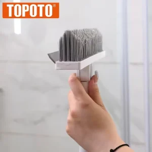 Eco Friendly 106cm 6 Piece Handheld Household Cleaning Brush Set V Shaped Adjustable Stainless Steel PP Handle Brush