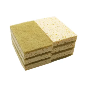 Eco Friendly 20mm Thick Natural Cellulose Plant Fiber Sisal Coconut Scrubber Sponge