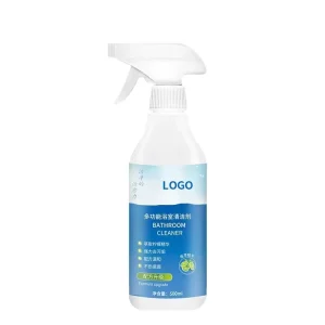 Eco-Friendly Acid Bathroom Cleaner Spray for Tile and Toilet Bowl Stain Removal