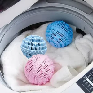 Eco Friendly Alkaline Hydrogen Washing Balls Natural Mineral Stones Laundry Detergent Pods Household Use
