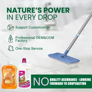 Eco Friendly Antibacterial Deep Cleaning Low Foam Easy Rinse Floor Cleaner Liquid for Hardwood Tiles Marble Flooring