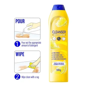 Eco Friendly Antibacterial Multi Purpose Cream Cleaner for Home Kitchen and Bathroom Use