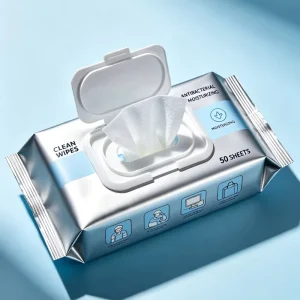 Eco Friendly Biodegradable Cleaning Wipes Water Based Mild Multi Surface Disposable Wipes