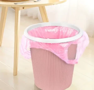 Eco Friendly Biodegradable Plastic Compostable Drawstring Trash Bag Roll with Gravure Printing for Garbage Packaging