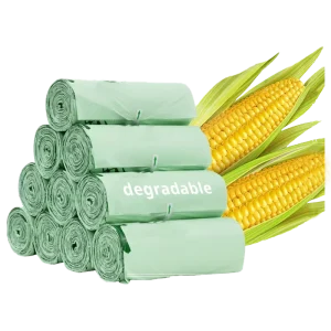 Eco Friendly Biodegradable Trash Bag 13 Gallon Household Disposable Garbage Bag Kitchen Storage Trash Plastic Bag