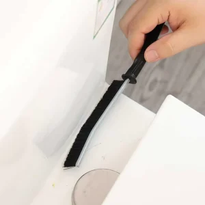 Eco-Friendly Black Nylon Bristle Gap Cleaning Brush for Effective Kitchen Floor GroutCleaning