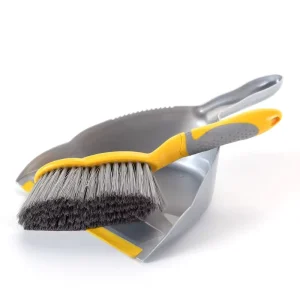 Eco Friendly Broom And Dustpan Set With Strong Bristles And Lightweight Design For Daily Cleaning Tasks
