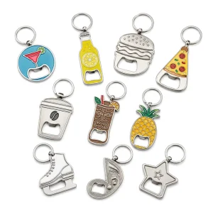 Eco Friendly Custom Holiday Gift Bottle Opener Metal Souvenir Anti Rust Hard Enamel Cute Animal Shape Promotional Business Gift