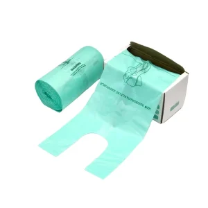 Eco Friendly Custom Printed PLA Biodegradable Compostable Shop Garbage Trash Grocery Bags