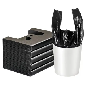 Eco Friendly Custom Printed Plastic Trash Bags Household Waste Disposal and Recycling Logo Disposable Garbage Bags