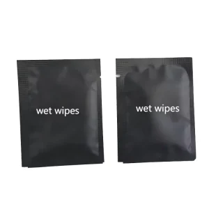 Eco-Friendly Custom Single Packed Disposable Mini Wet Wipes for Travel Hotel Airline Scented Biodegradable Body Wipes