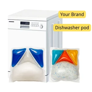Eco-Friendly Dishwasher Pods for Kitchen Use 100 Capsules