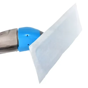 Eco Friendly Disposable 18*5 Inch Microfiber Clean Room Mop Pad with Aluminum Pole