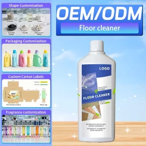 Eco Friendly Disposable Liquid Wood Floor Detergent with Long Lasting Fragrance for Mopping Cleaning Products