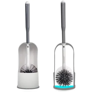 Eco Friendly Double Sided Brush Head Toilet Cleaning Brush New Home Use PP Material for Bathroom Cleaning