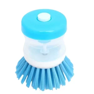 Eco Friendly Durable Kitchen Detergent Brush with Handle for Dish Pot Pan Sink Cleaning Home Use
