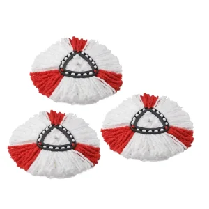 Eco Friendly Electric Cordless Cloth Mop Replacement Clean Twist Disc System 360 Spin Magic White Red Household Use