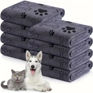 Eco Friendly Fast Absorb Cleaning Dryer Dog Bath Dryer Pet Bath Towel for Dogs and Cats