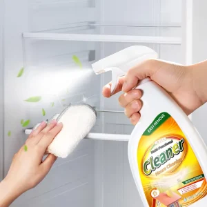 Eco-Friendly Foam Cleaner Spray Lemon Fragrance Multi-Purpose Fridge and Appliance Cleaner 80% Active