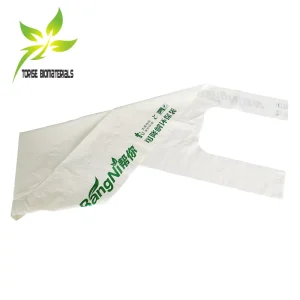 Eco Friendly Heavy Duty Household Kitchen Compostable Waterproof PLA Biodegradable Garbage Trash Bags Customizable