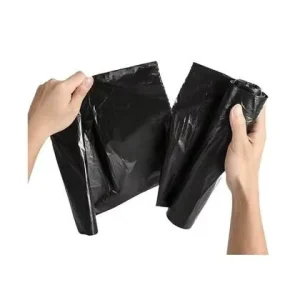 Eco-Friendly Heavy Duty Plastic Garbage Trash Bags Refuse Sacks and Rubbish Gravure Printing Minimum Order 100000 Pieces