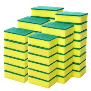 Eco Friendly High Absorbent Heavy Duty 3CM Thick Multipurpose Kitchen Cleaning Sponge for Dish Scouring Pads