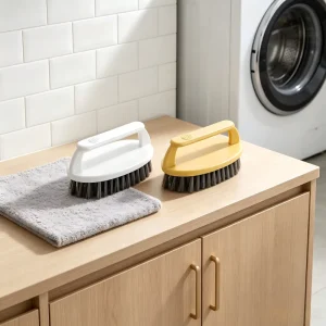 Eco Friendly Household Cleaning Brushes Plastic Bristles Laundry Scrub Brush Tool