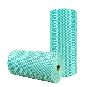 Eco Friendly Household Cleaning Cloths Disposable Super Absorbent Non Woven Fabric Dish Cloth Roll