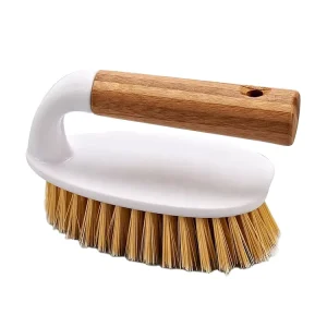 Eco Friendly Kitchen Cleaning Brush Bamboo Dish Clothes Brush PP Wooden Handle for Pot Hand Washing