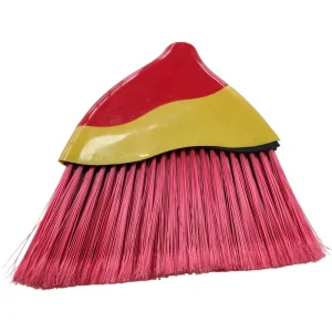 Eco-Friendly Long-Soft Bristle Road Sweeping Broom Freezer Head Material-Dustpan with Steel Stick for Home Use