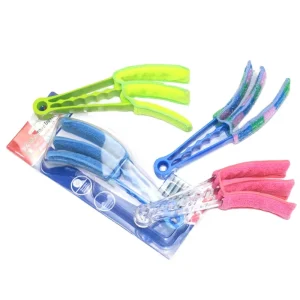 Eco Friendly Microfiber Window Cleaning Brush Plastic Handle Ultra Fine Fiber Interior Exterior Glass House