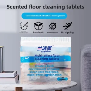 Eco Friendly Multi Effect Solid Detergent Floor Cleaning Sheet Care Disposable Lasting for Mopping and Washing Stain Remover