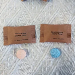Eco Friendly Multi Surface Cleaning Tablets Disposable Effervescent All Purpose Solid Surface Cleaner