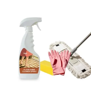 Eco Friendly Multi Surface Wood Floor Cleaner Polish Kit Lemon Scent No Rinse Liquid Concentrated Formula for Quick Bright