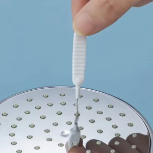 Eco Friendly Multifunctional Handheld Shower Head Cleaning Brush Nylon Brush Polypropylene Handle Stainless Steel