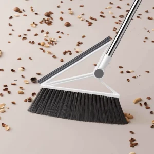 Eco Friendly Multifunctional PP Plastic Crevice Cleaning Brush Corner Long Handle for Floor Scrub