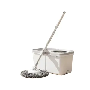 Eco Friendly Multipurpose Floor Cleaning System with Microfiber Mop Head and Bucket for Deep Cleaning and Easy Maintenance