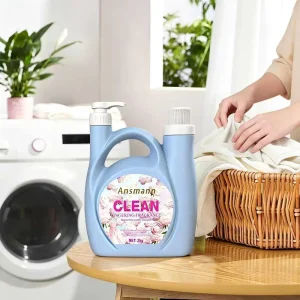 Eco Friendly Natural Liquid Mild Deep Clean Stain Remover Long Lasting Scent Color Protection Softening Apparel Custom Factory