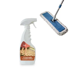 Eco Friendly Non Toxic Lemon Scent Liquid Polymer Cleaner Polish Spray Furniture Floors Instant Dust Removal Lasting Shine No