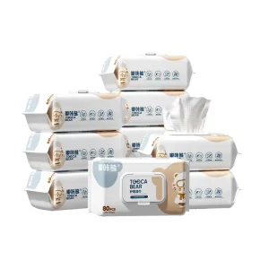 Eco-Friendly Non-Woven Disposable Extra Soft Cleaning Sheets 18x14cm Household Use Wet Wipes