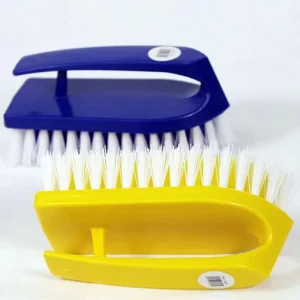 Eco Friendly PP Handheld Cleaning Brush with Nylon Bristles Thick Scrub for Household Laundry Kitchen Car Cleaning