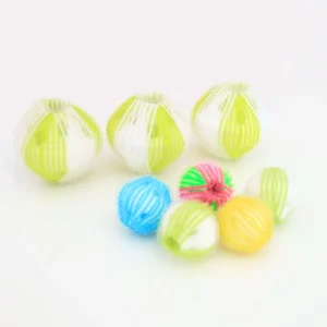 Eco Friendly PVC Home Cleaning Reusable Dryer Balls Custom Logo Anti Tangle Plastic Laundry Household Cleaning Tools Accessories