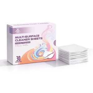 Eco Friendly Plant Based Household Floor Cleaning Sheets Multi Surface Cleaner Strips Concentrate All Purpose Cleaner Sheets
