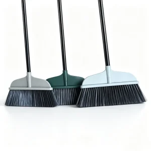 Eco Friendly Plastic PET Soft Bristle Broom Home Cleaning Indoor School Dormitory Hospital Hotel Use